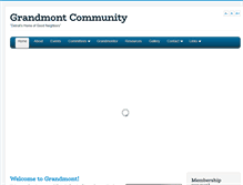 Tablet Screenshot of grandmontcommunity.org